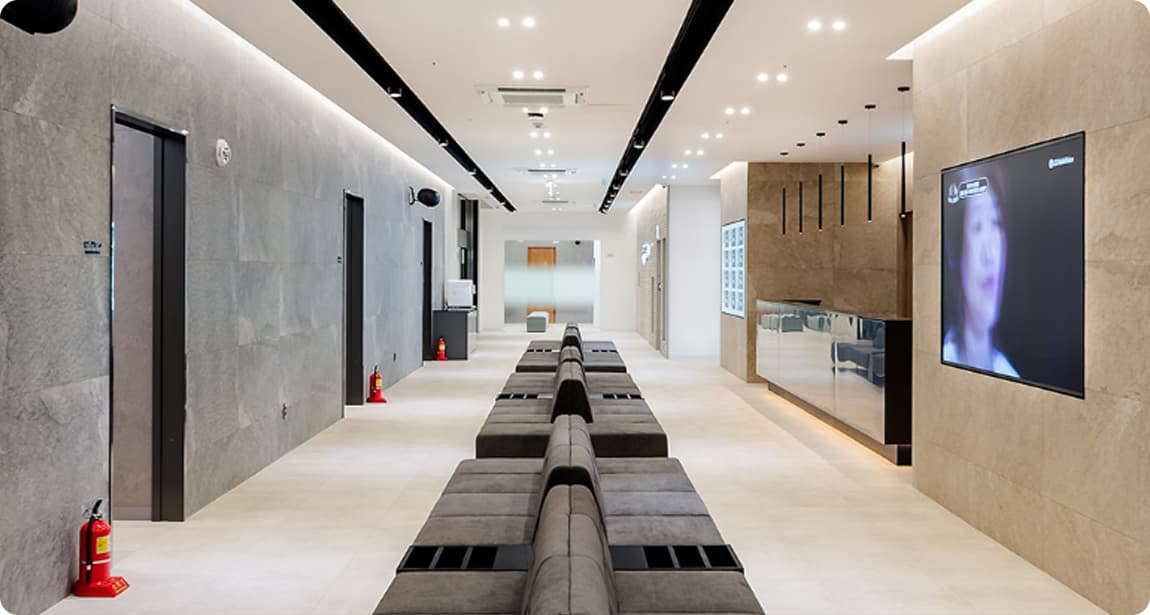 AB美容外科　ロビー(受付)