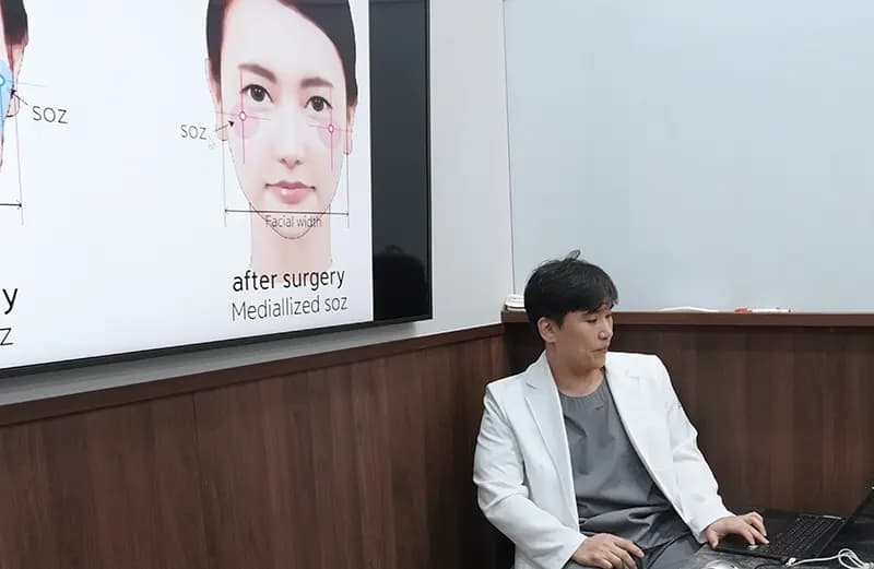 顔面輪郭手術の為の解剖学講演