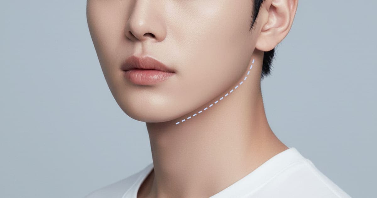 男性の顔面輪郭手術について — 安易に顔面輪郭手術を受けるのは避けるべき