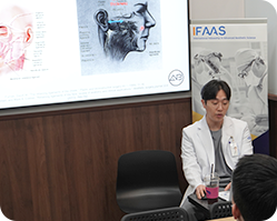 顔面挙上術技講演