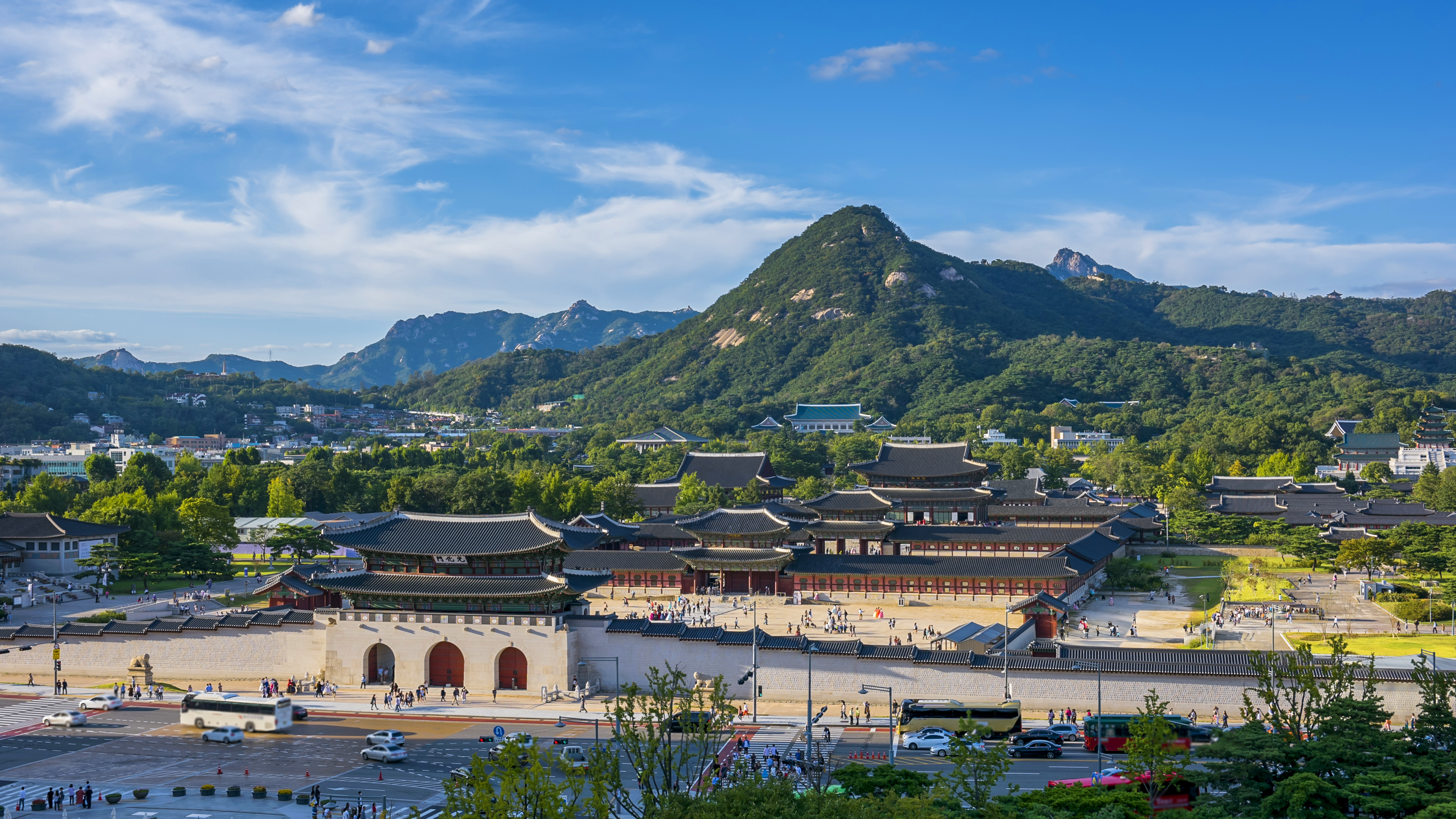 韓国ソウルの景福宮