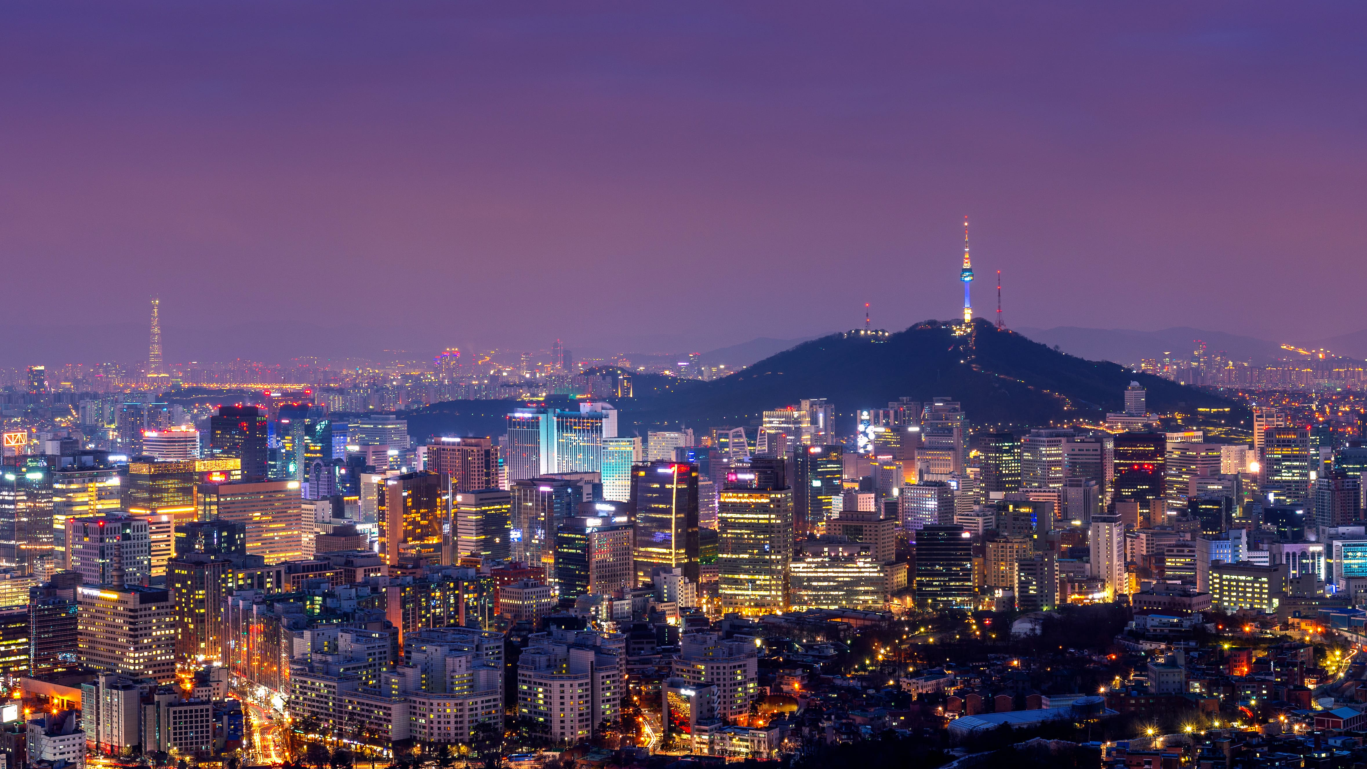 夜のソウル