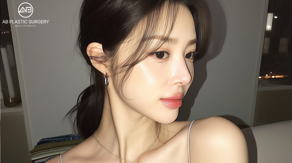 韓国AB美容外科の団子鼻整形イメージ写真。鼻尖形成術や軟骨移植など専門施術で自然な鼻先ラインを実現。団子鼻改善、美容整形、前後写真参考