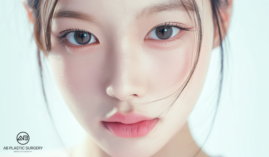 切れ長の目整形の仕上がりイメージ｜AB美容外科韓国｜目尻切開・下眼瞼下制で自然な横長ライン